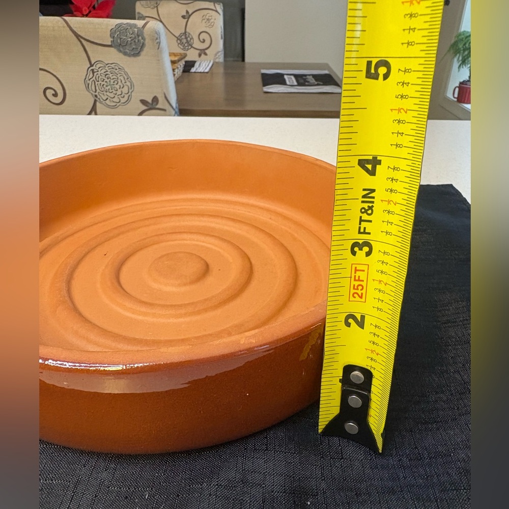 Vintage Wieland Ware Terra Cotta Hot Tortilla Steamer With Lid - Picture 6 of 7